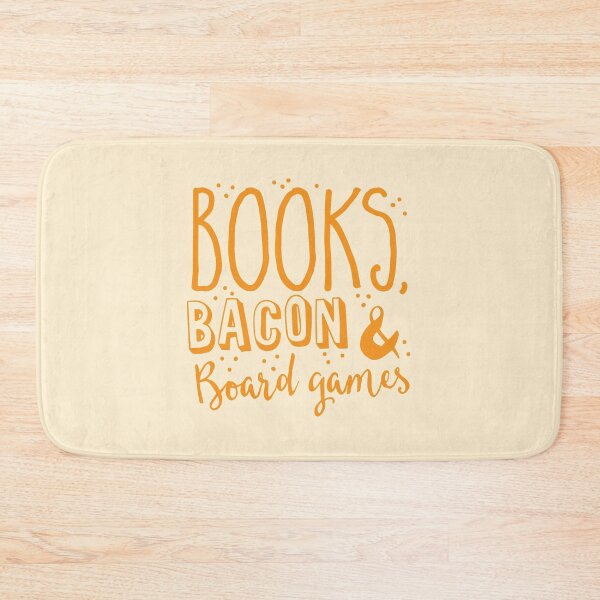 Item preview, Books, Bacon and board games designed and sold by jazzydevil.