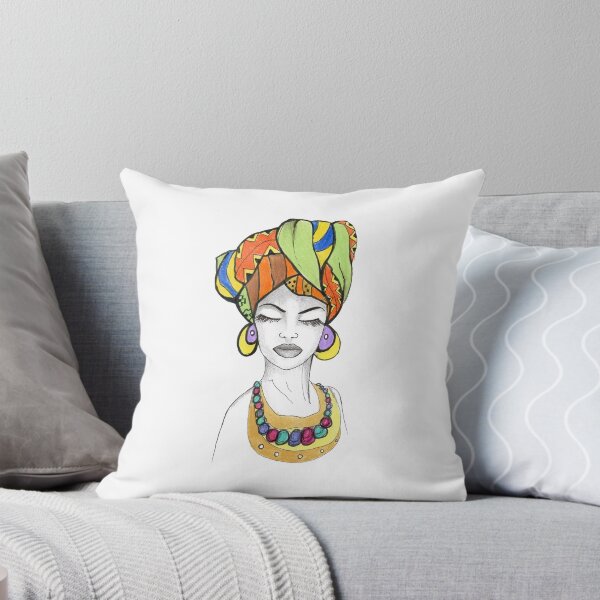 Item preview, Sleeping African Women Beauty Africa Art Design designed and sold by HighArtDesigns.