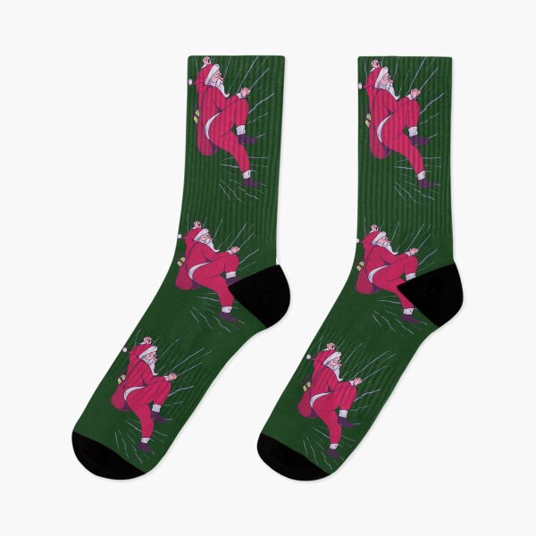 Item preview, Santa Claus, Christmas, climbing designed and sold by DerSenat.