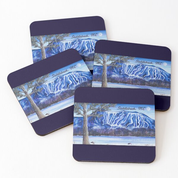 Item preview, Saddleback Ski Mountain Maine by Angela Ferrari designed and sold by ByFerrari.
