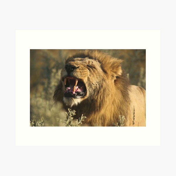 Mighty Roar Art Print