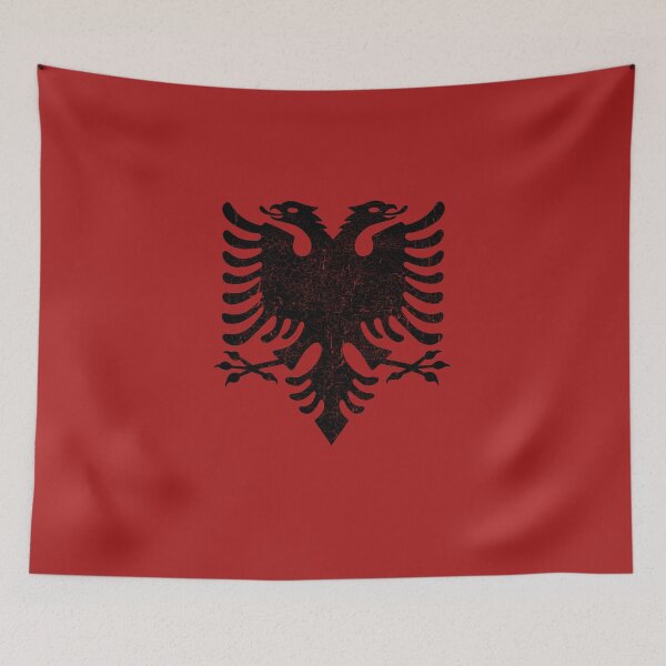 Item preview, Vintage Albanian Flag designed and sold by vladocar.