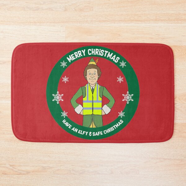 Item preview, Elf & Safety - Have An Elf And Safe Christmas - Funny Health & Safety Gift designed and sold by happygiftideas.