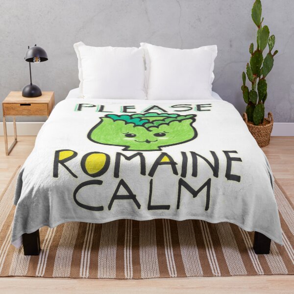 Item preview, Please Romain Calm Funny Foodie Quote designed and sold by tqueen.
