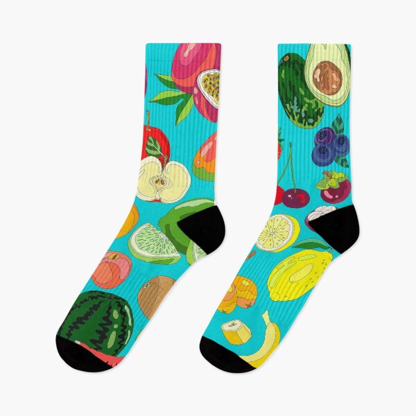 Item preview, Fruits Paradise in Turquoise Blue designed and sold by m-lapino.