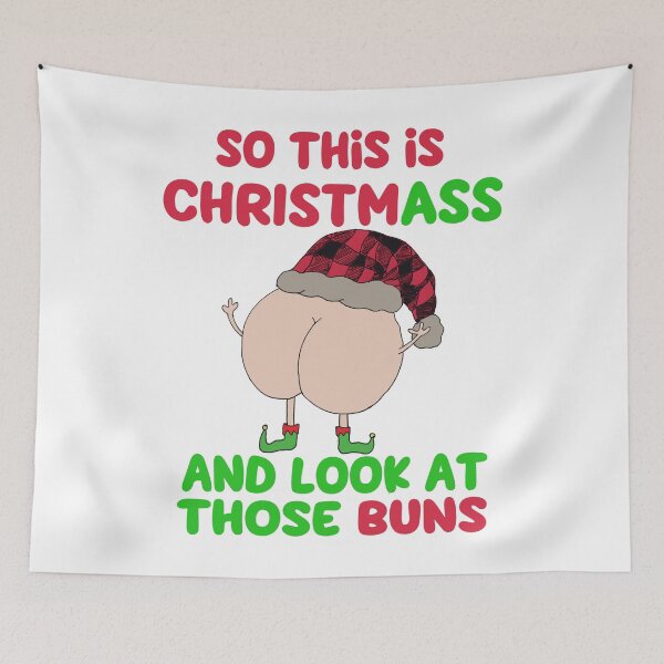 Item preview, So This is ChristmASS Funny Dirty Christmas 2020 Joke designed and sold by kiwi91.