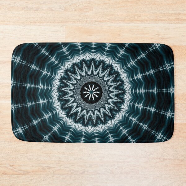 Item preview, Beautiful Dark Cyan Mandala. designed and sold by Veronika2V.