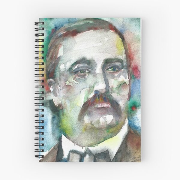 Item preview, ALEXANDER BORODIN watercolor portrait designed and sold by lautir.