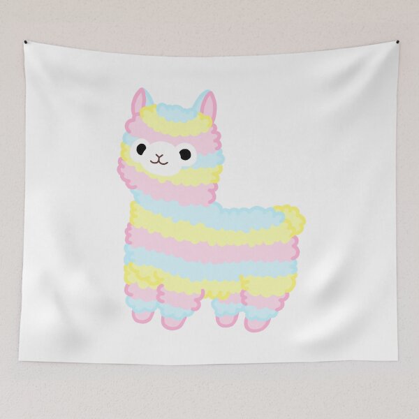 Item preview, Pastel Rainbow llama  designed and sold by Iseestars2.