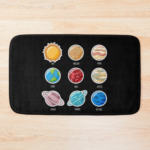 Item preview, Solar System and Planets with Names designed and sold by vladocar.