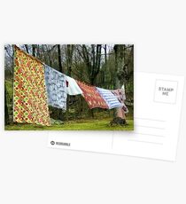 How to Dry an American Quilt Postcards