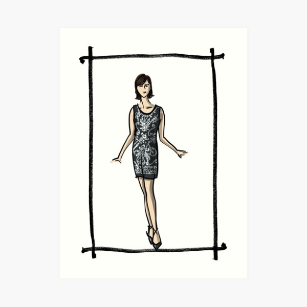 Julie Art Print