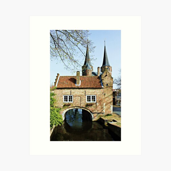 De Oostpoort, Delft Art Print