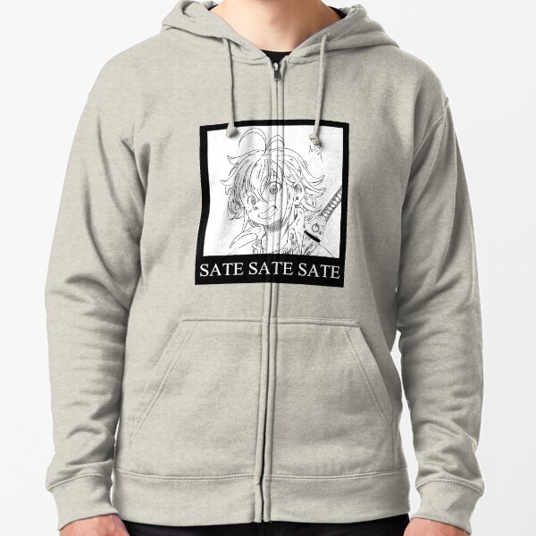 Sate Sate Sate Sudadera con capucha y cremallera