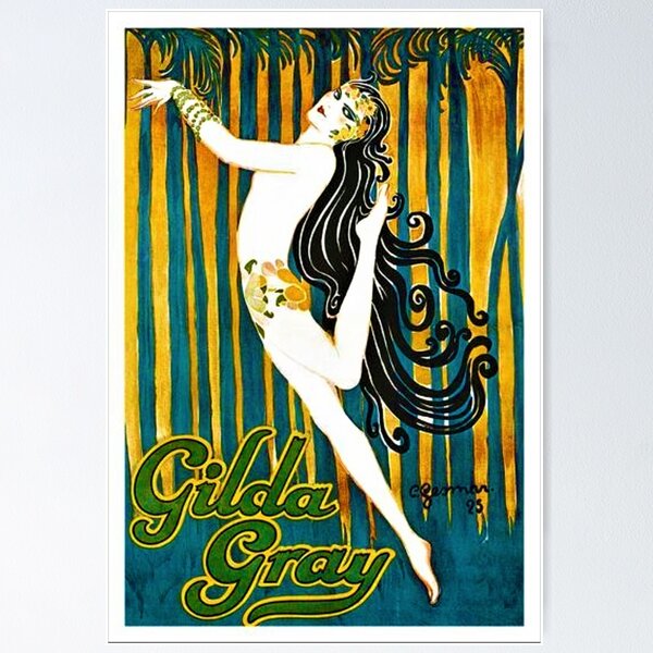 Item preview, 1925 Gilda Gray New York City Jazz Age Caberet Poster designed and sold by Jéanpaul  Ferro.