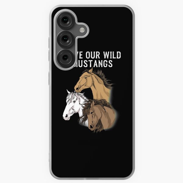 Aperçu de l'œuvre Cadeaux Mustang Sauvage Conservation de la faune de cheval sauvage créée et vendue par DSWShirts.