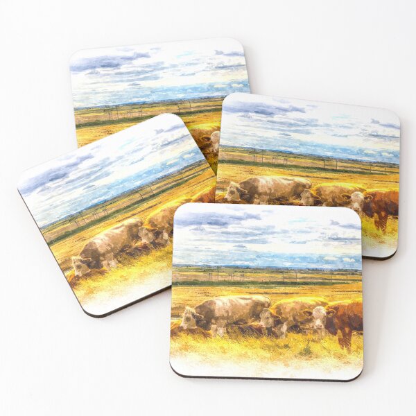 Item preview, The Friendly Cows Art designed and sold by Londonimages.