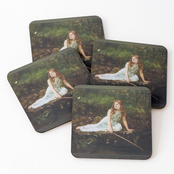Item preview, The Butterfly, Picture Of Mabel by John Collier Old Masters Prints designed and sold by Xzendor7 Digital Art Creations.
