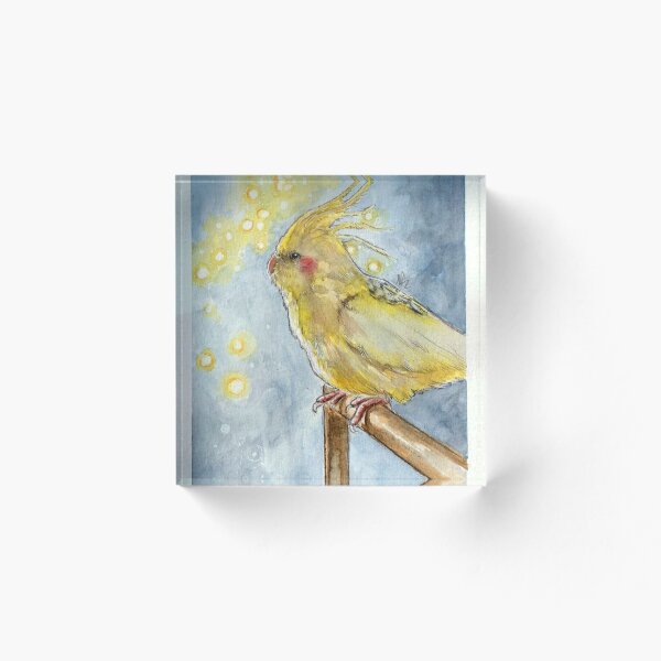 Item preview, Ilustración de Navidad Cockatiel designed and sold by Martinacor.