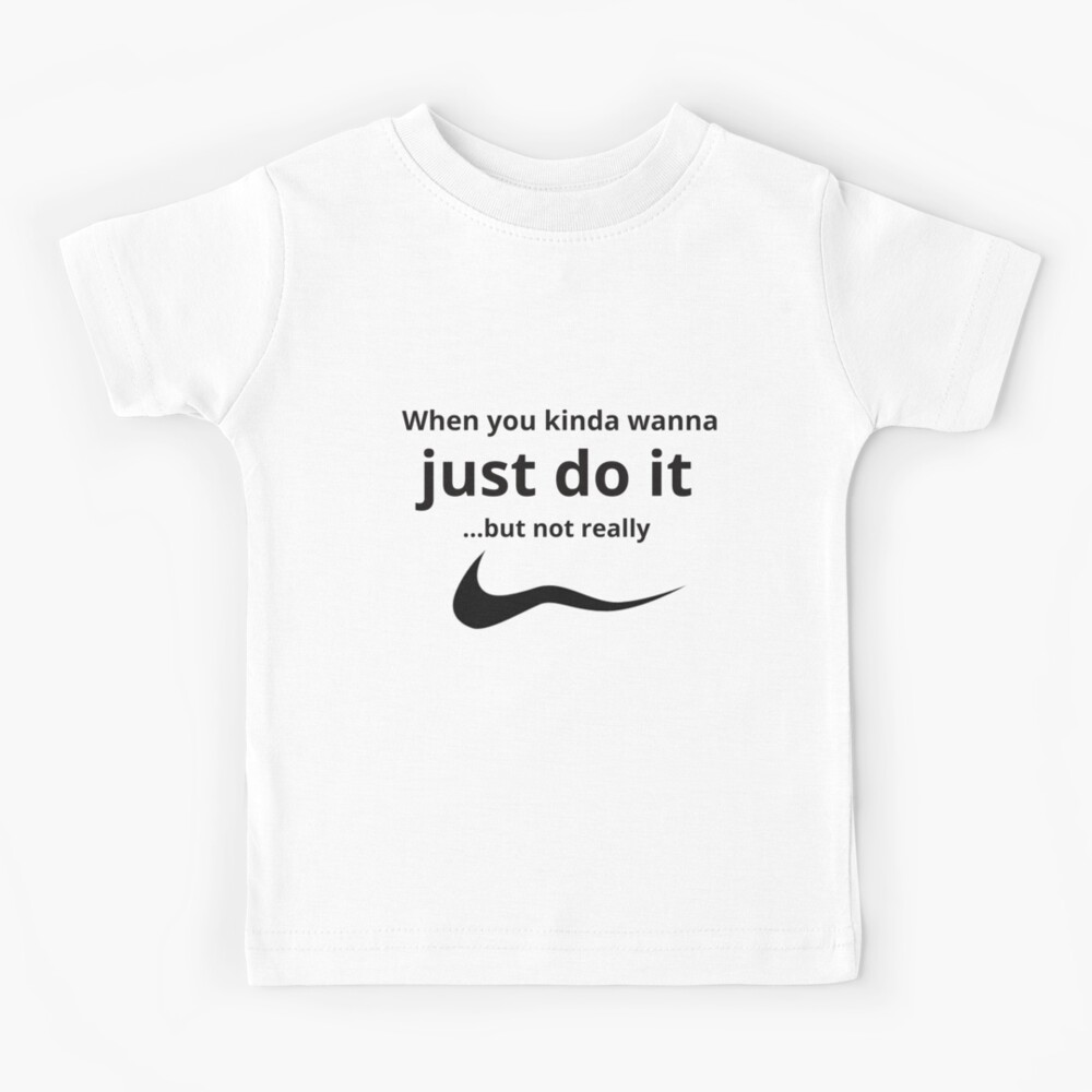 Slip sko Banke Kriger Humorous Nike Design" Kids T-Shirt for Sale by SmileWit | Redbubble