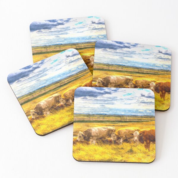 Item preview, The Friendly Cows Art designed and sold by Londonimages.