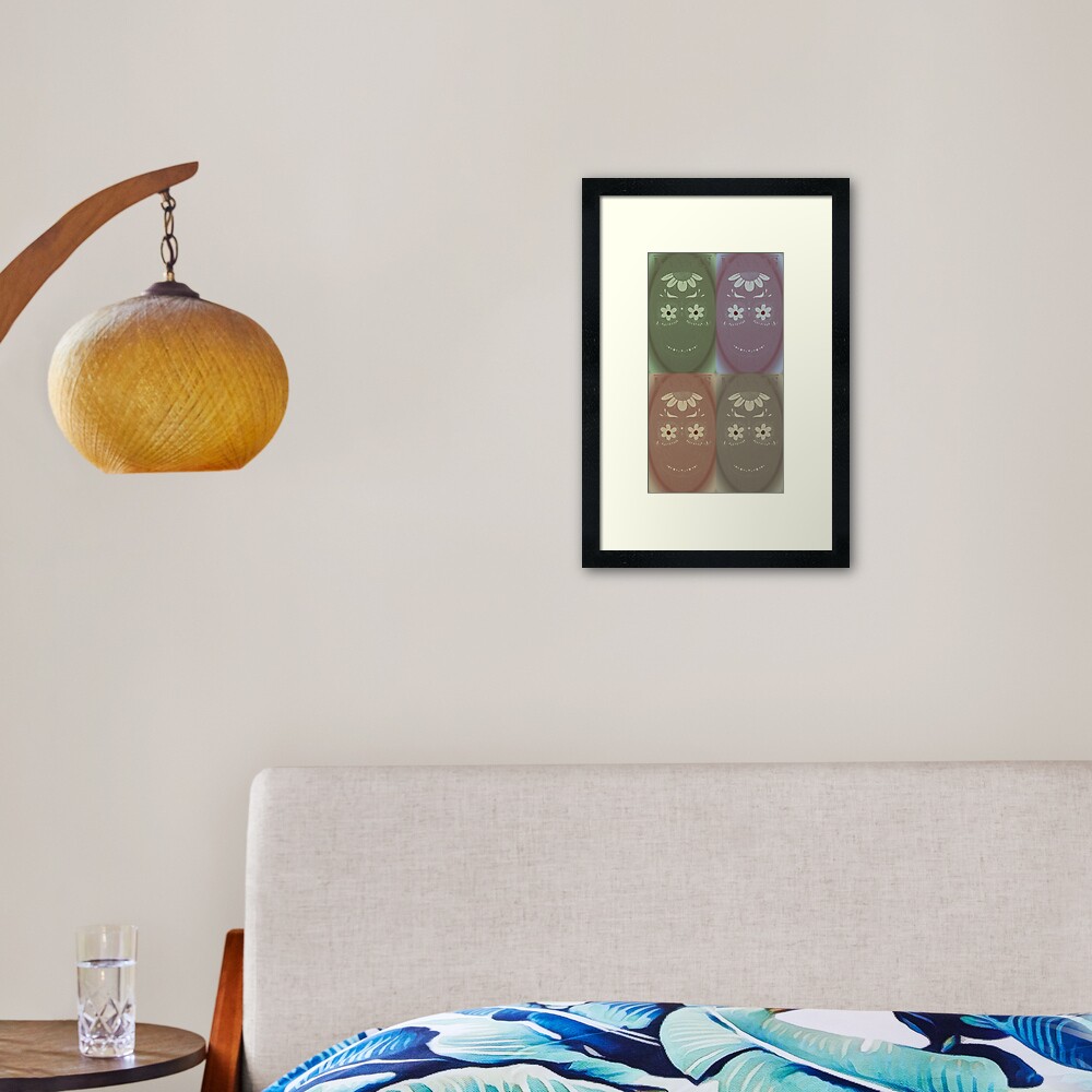 Item preview, Framed Art Print designed and sold by kinkatstyle.