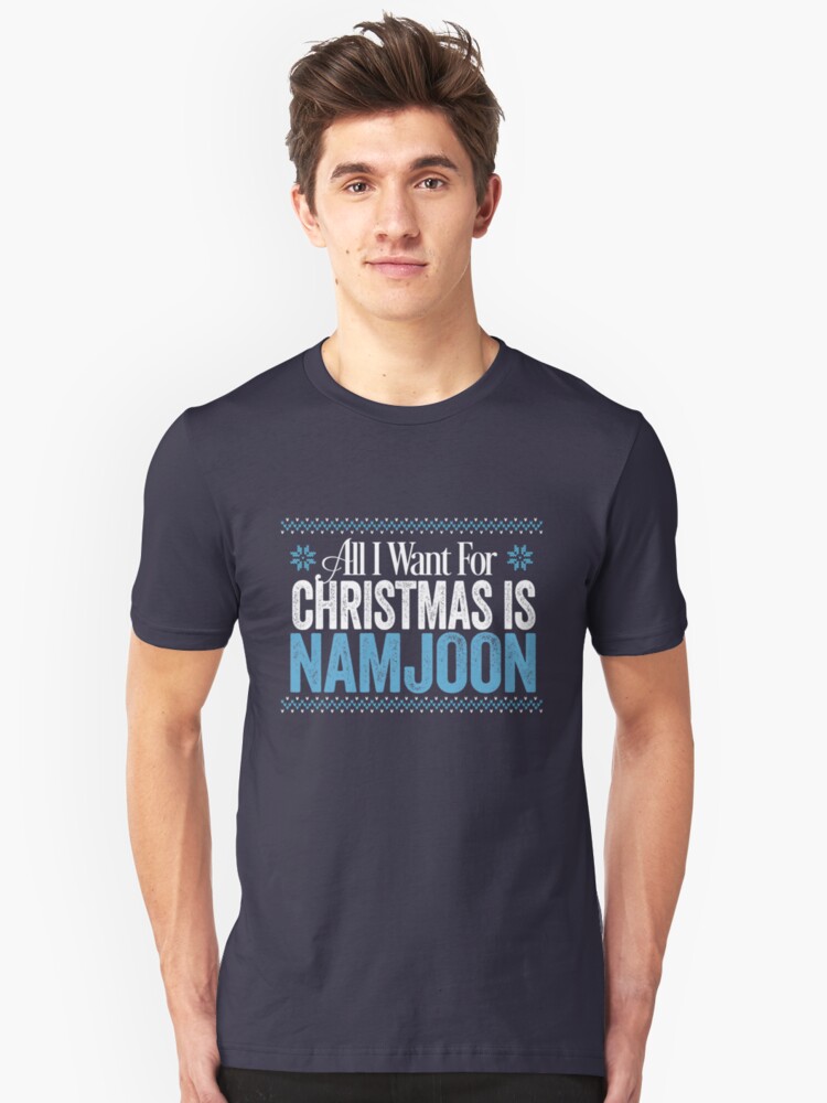 Copy Of Bts Kpop All I Want For Christmas Is Namjoon Ugly