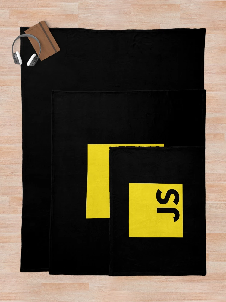 Thumbnail 5 of 6, Throw Blanket, JavaScript Programmer Logo designed and sold by vladocar.