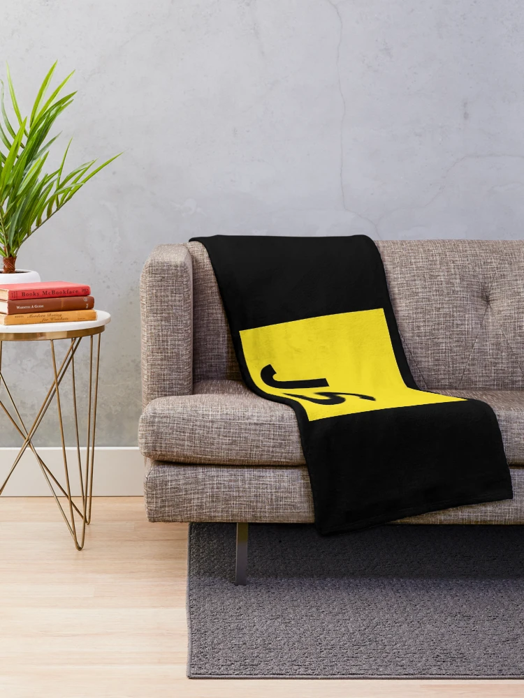 Thumbnail 2 of 6, Throw Blanket, JavaScript Programmer Logo designed and sold by vladocar.