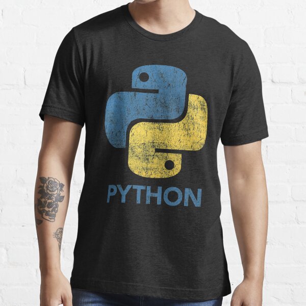Retro Python Programmer Essential T-Shirt