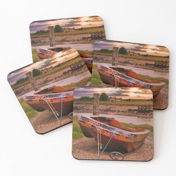 Item preview, Boat and Sunset designed and sold by Professional Art by Mike Molloy .