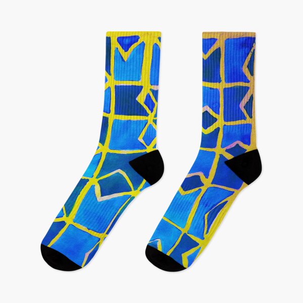 Item preview, blue abstract pattern designed and sold by TessAndre.