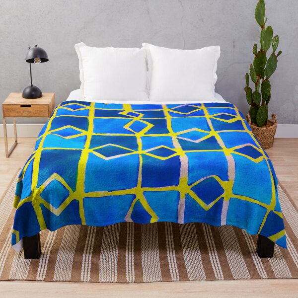 Item preview, blue abstract pattern designed and sold by TessAndre.