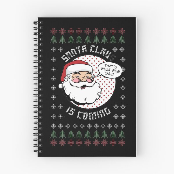 Artikelvorschau, Der Weihnachtsmann kommt hässlicher Pullover entworfen und verkauft von kjanedesigns.