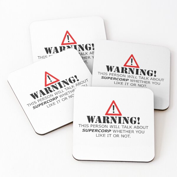Item preview, Supercorp - Warning  designed and sold by polisbazaar.