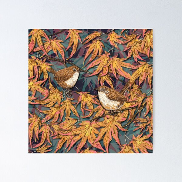 Item preview, Garden Wrens designed and sold by lottibrown.
