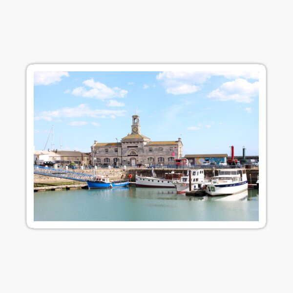 Ramsgate harbour Sticker