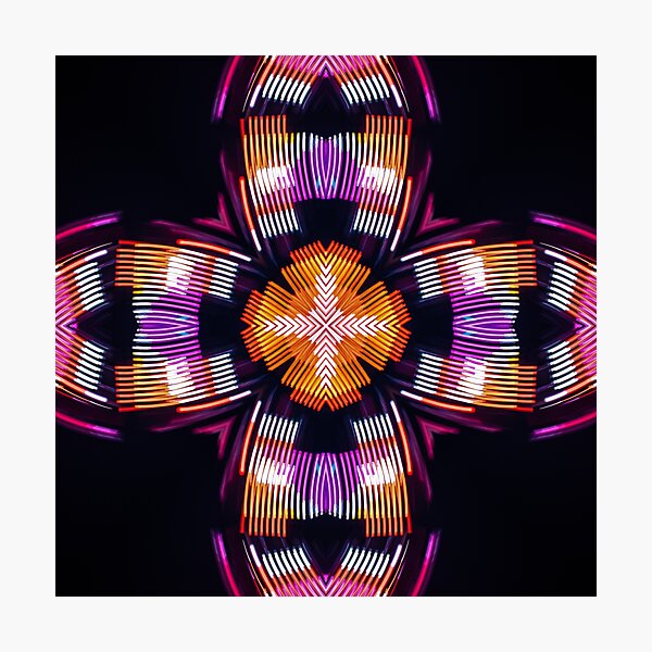 Abstraction in Light 5 Photographic Print