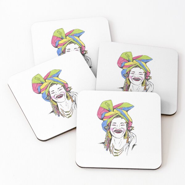 Item preview, Happy African Women Art Design Print designed and sold by HighArtDesigns.