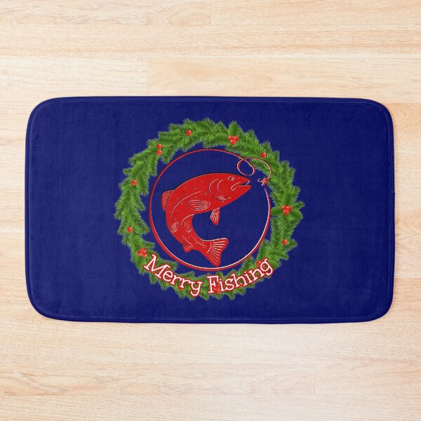 Item preview, Merry Fishing Christmas Fish Gifts designed and sold by Willyboy16.