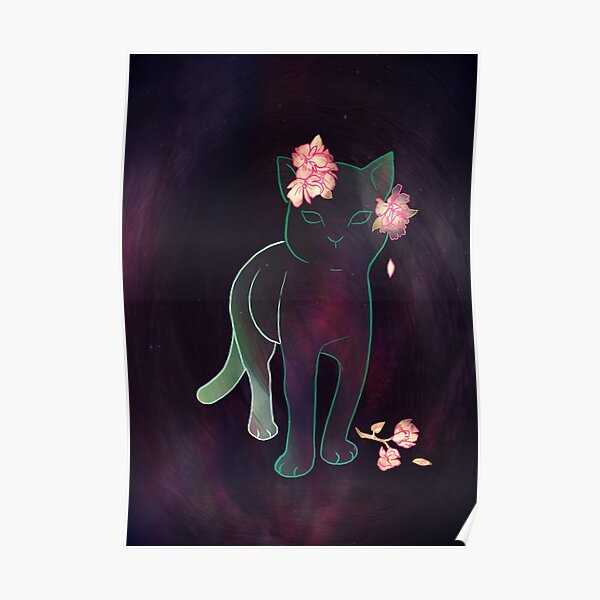 Ghost kitten Poster