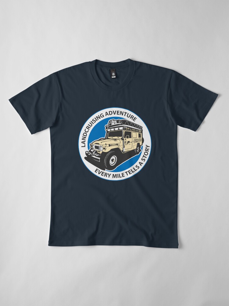 Alternate view of Blue Circle Premium T-Shirt