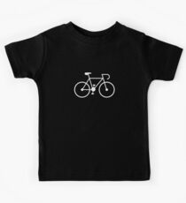 Bicycle Bike Minimal Design Kids T-Shirt