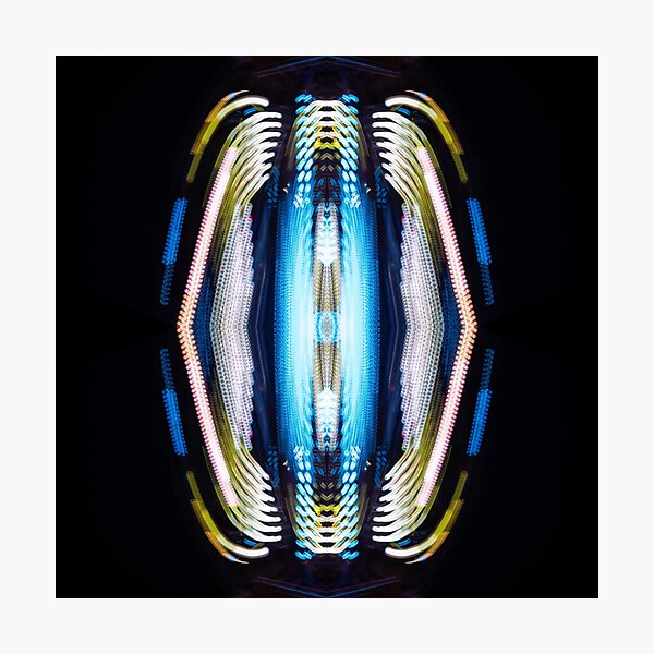 Abstraction in Light 9 Photographic Print