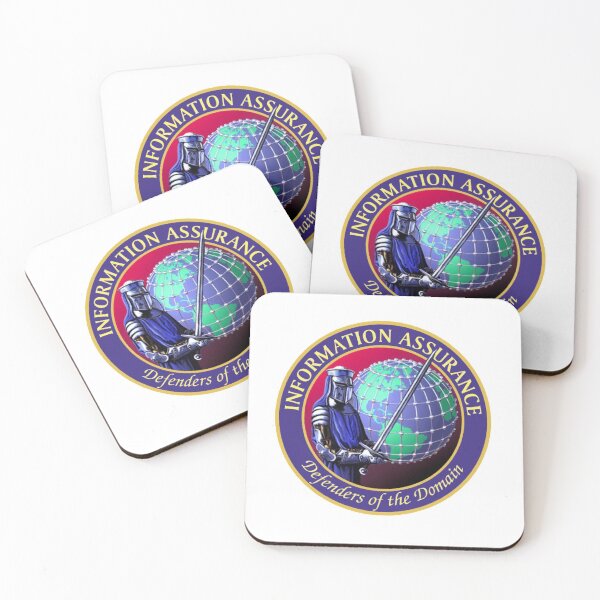 Artikelvorschau, NSA Information Assurance "Verteidiger" Wappen entworfen und verkauft von Nikki SpaceStuffPlus.