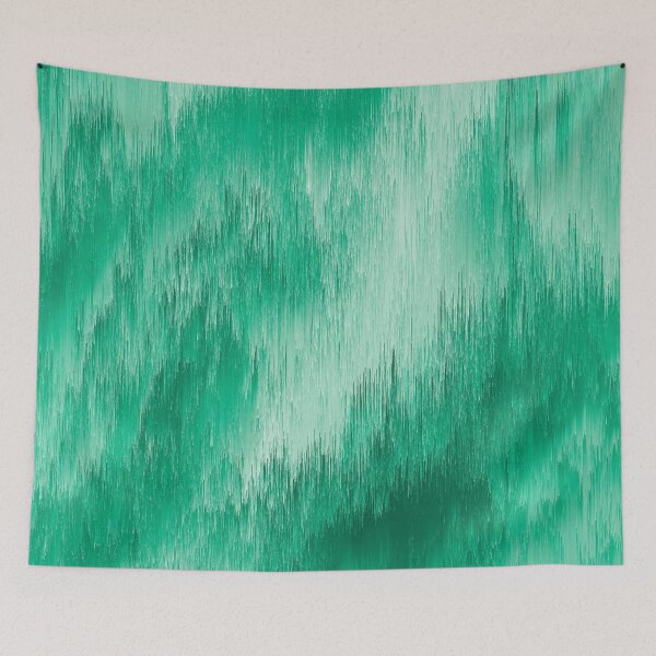 Item preview, Teal Pixel Sort Abstract Design by Mixinmadness designed and sold by MixinMadness.