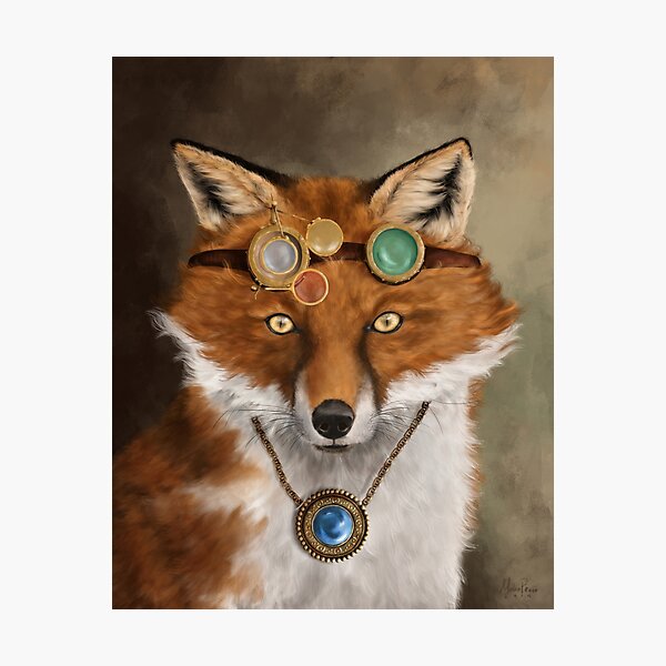 The Alchemist Fox Photographic Print