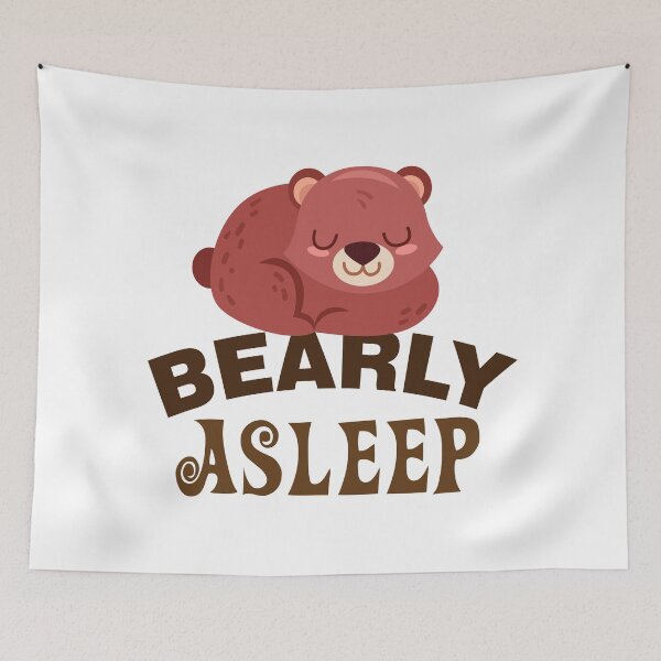 Item preview, BEARLY ASLEEP designed and sold by MallsD.