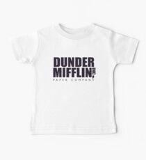 The Dunder Office Mifflin in WB Baby T-Shirt