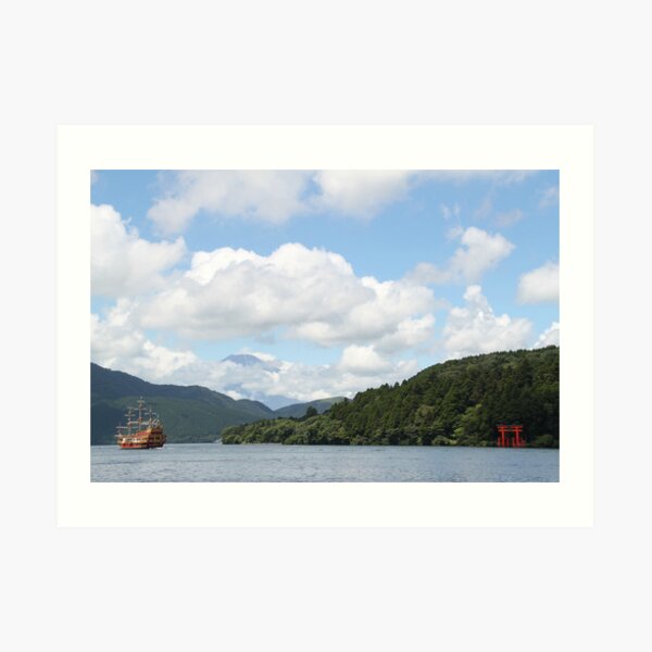 Behind the clouds Art Print